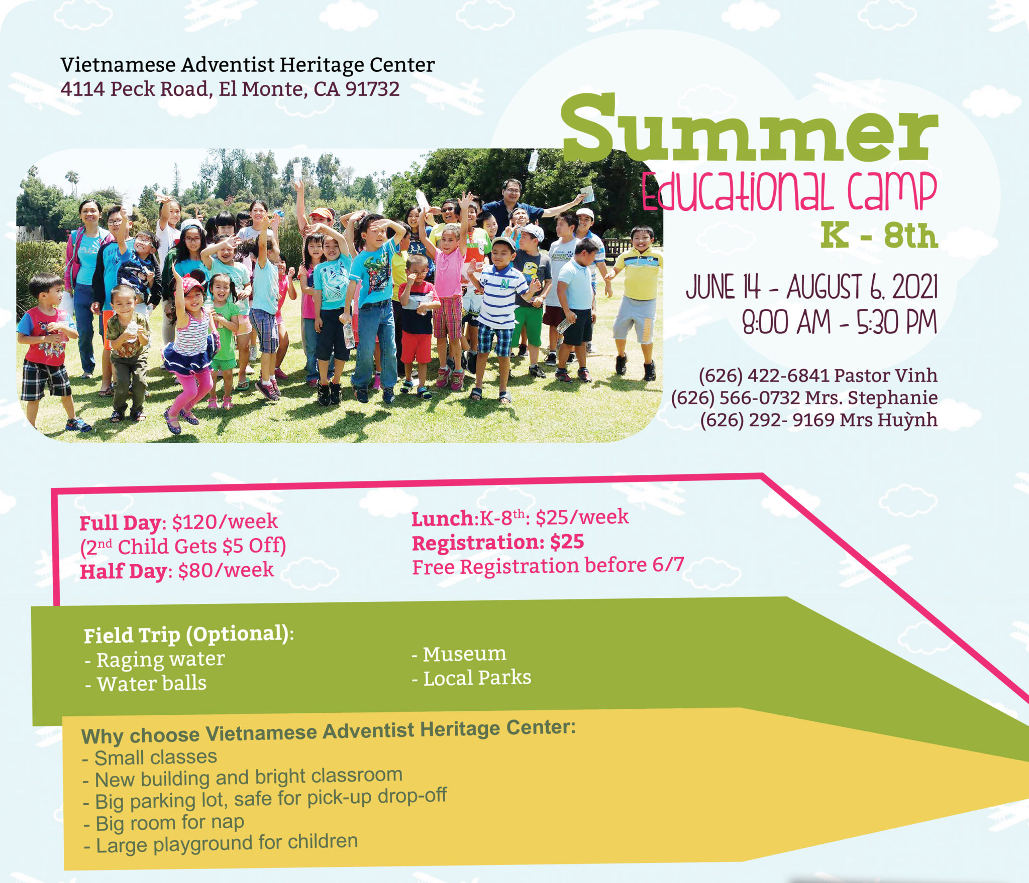 Summer Educational Camp Adventist Education Center